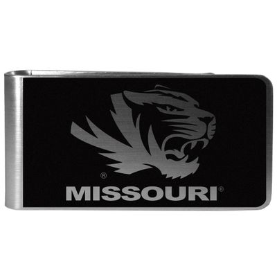 Missouri Tigers Black and Steel Money Clip