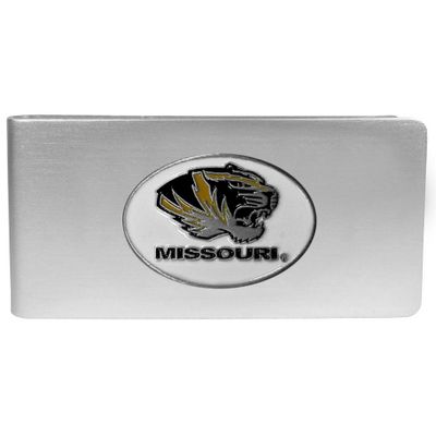 Missouri Tigers Brushed Metal Money Clip