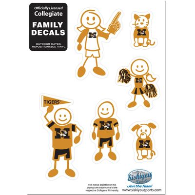 Missouri Tigers Family Decal Set - Small