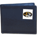 Missouri Tigers Leather Bi-fold Wallet Packaged in Gift Box Missouri Tigers Leather Bi-fold Wallet Packaged in Gift Box
