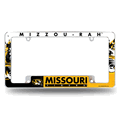 Missouri Tigers Primary Chrome Automotive License Plate Frame