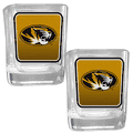 Missouri Tigers Square Glass Shot Glass Set Missouri Tigers Square Glass Shot Glass Set