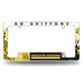 Missouri Western St Griffons Primary Chrome Auto License Plate Frame