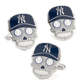 MLB New York Yankees Sugar Skull Cufflinks & Lapel Pin Gift Set MLB New York Yankees Sugar Skull Cufflinks & Lapel Pin Gift Set