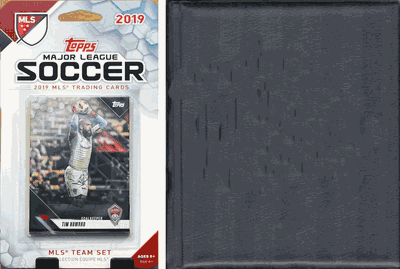 MLS Columbus Crew Licensed 2019 Topps Team Set and Storage Album