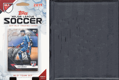 MLS FC Dallas Licensed 2019 Topps Team Set and Storage Album