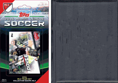 MLS Portland Timbers Licensed 2016 Topps Team Set and Storage Album