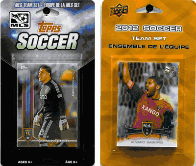 MLS Real Salt Lake 2 Different Licensed Trading Card Team Sets
