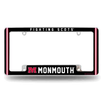 Monmouth College�Fighting Scots Chrome Automotive License Plate Frame