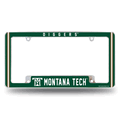 Montana Tech Orediggers Chrome Automotive License Plate Frame Montana Tech Orediggers Chrome Automotive License Plate Frame