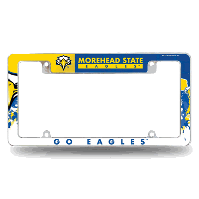 Morehead State Eagles Primary Chrome Automotive License Plate Frame