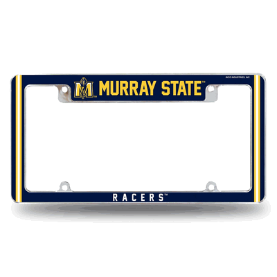 Murray State Racers Classic Chrome Automotive License Plate Frame