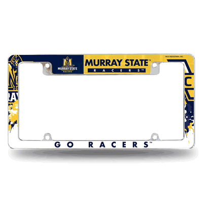 Murray State Racers Primary Chrome Automotive License Plate Frame
