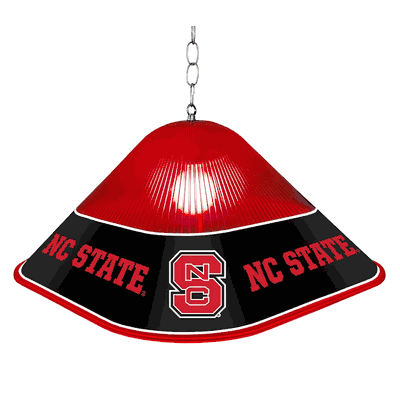 N.C. State Wolfpack Game Table Light-Square-Red-Primary Logo