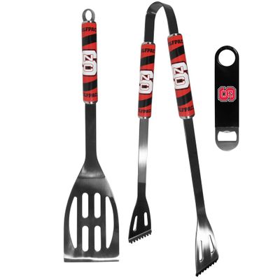 N. Carolina St. Wolfpack 2 pc BBQ Set and Bottle Opener