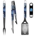 N. Carolina Tar Heels 3 pc BBQ Set and Bottle Opener