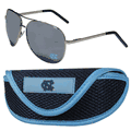 N. Carolina Tar Heels Aviator Sunglasses and Sports Case N. Carolina Tar Heels Aviator Sunglasses and Sports Case