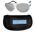 N. Carolina Tar Heels Aviator Sunglasses and Zippered Carrying Case N. Carolina Tar Heels Aviator Sunglasses and Zippered Carrying Case