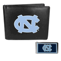N. Carolina Tar Heels Bi-fold Wallet & Color Money Clip N. Carolina Tar Heels Bi-fold Wallet & Color Money Clip