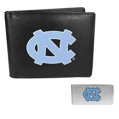 N. Carolina Tar Heels Bi-fold Wallet & Money Clip