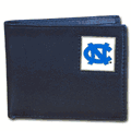 N. Carolina Tar Heels Leather Bi-fold Wallet N. Carolina Tar Heels Leather Bi-fold Wallet