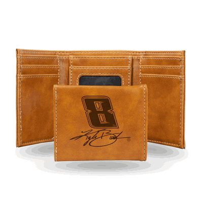 NASCAR Kyle Busch No. 8 2024 Laser Engraved Faux Leather Trifold