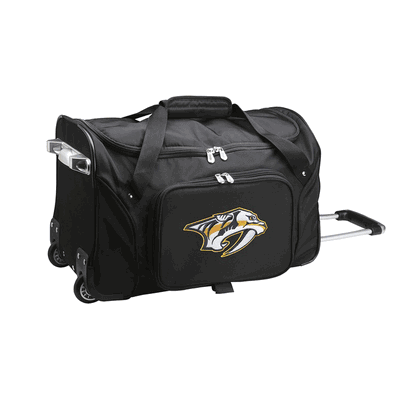 Nashville Predators 22" Wheeled Duffel Nylon Bag