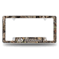 Nashville Predators Mossy Oak Chrome Automotive License Plate Frame Nashville Predators Mossy Oak Chrome Automotive License Plate Frame