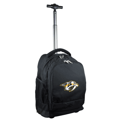 Nashville Predators Wheeled Premium Backpack - Black
