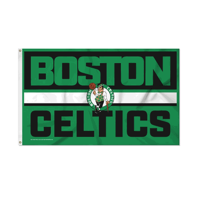 NBA Basketball Boston Celtics Bold 3'x5' Banner Flag
