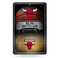 NBA Basketball Chicago Bulls 11"x17" Home Decor Sign