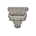 NBA Basketball Chicago Bulls Standard Antique Auto Emblem
