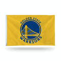 NBA Basketball Golden State Warriors Yellow 3' x 5' Banner Flag