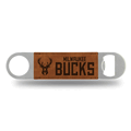 NBA Basketball Milwaukee Bucks Brown Laser Engraved Bar Blade