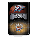 NBA Basketball Oklahoma City Thunder 11" x 17" Home Decor Sign