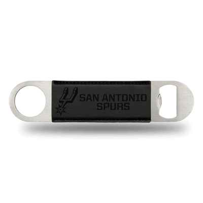NBA Basketball San Antonio Spurs Black Laser Engraved Bar Blade