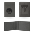 NBA Golden State Warriors Gray Laser Engraved Front Pocket Wallet