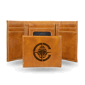NBA Los Angeles Clippers Brown Laser Engraved Faux Leather Trifold