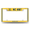 NC A&T Aggies Classic 12" x 6" Chrome Automotive License Plate Frame