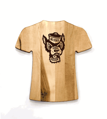 NC State Jersey Style Cutting Board