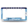 NC Tar Heels Multi Champ Chrome Automotive License Plate Frame NC Tar Heels Multi Champ Chrome Automotive License Plate Frame