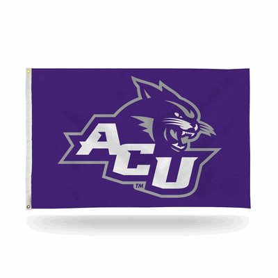 NCAA Abilene Christian Wildcats Primary 3' x 5' Banner Flag