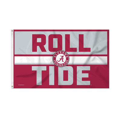 NCAA Alabama Crimson Tide Bold 3' x 5' Banner Flag