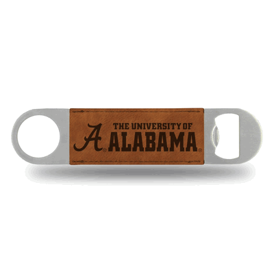 NCAA Alabama Crimson Tide Brown Laser Engraved Bar Blade