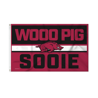 NCAA Arkansas Razorbacks Bold 3' x 5' Banner Flag