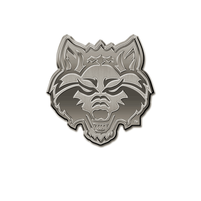 NCAA Arkansas State Red Wolves Standard Antique Auto Emblem