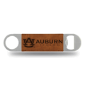 NCAA Auburn Tigers Brown Laser Engraved Bar Blade