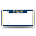NCAA Coast Guard Bears 12" x 6" Chrome Automotive License Plate Frame NCAA Coast Guard Bears 12" x 6" Chrome Automotive License Plate Frame