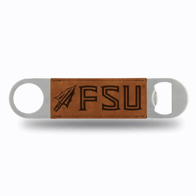 NCAA Florida State Seminoles Brown Laser Engraved Bar Blade