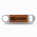 NCAA Georgia Bulldogs Standard Brown Laser Engraved Bar Blade NCAA Georgia Bulldogs Standard Brown Laser Engraved Bar Blade